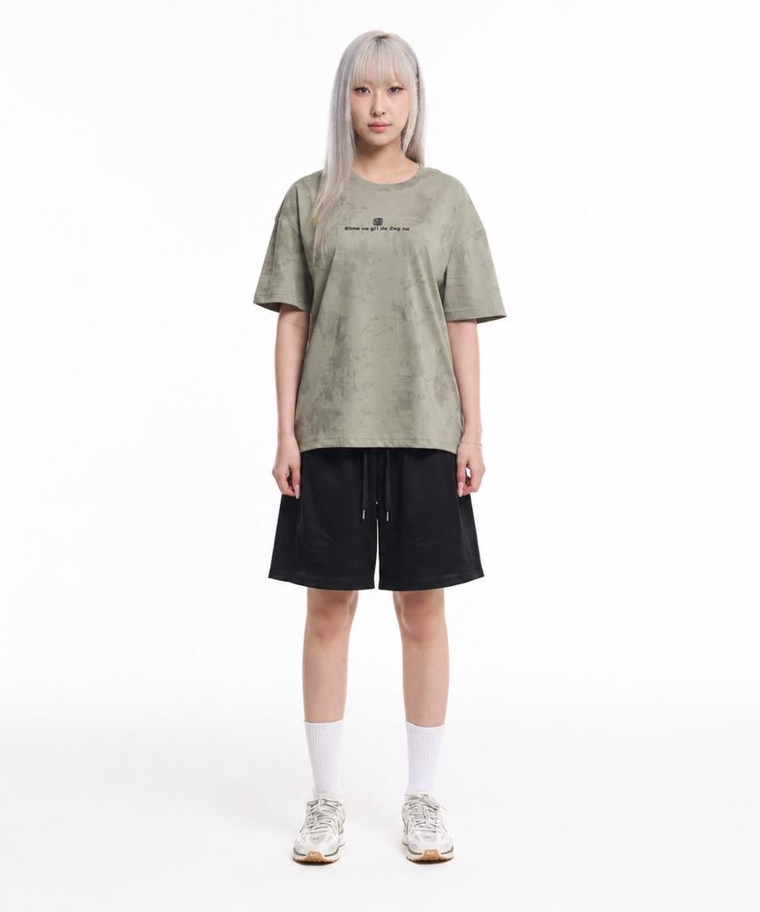 CREAM SODA LAB Air Essential Side Cut Bermuda Shorts Black