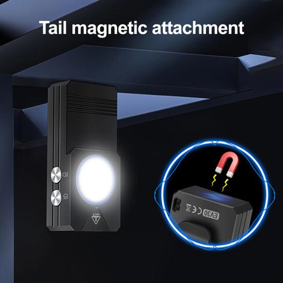 Keychain Flashlight Mini Keychain Torch Rechargeable Work Light Emergency Torch for Walking Camping Fishing