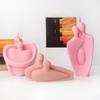 Couple Portrait Silicone Candle Mold Epoxy Resin Mould for DIY Soap Candle Making Handmade Craft Gypsum Decors