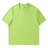 Camiseta de Verano Blanca Unisex de Algodón Puro de Manga Corta, Corte Holgado, Talla Grande