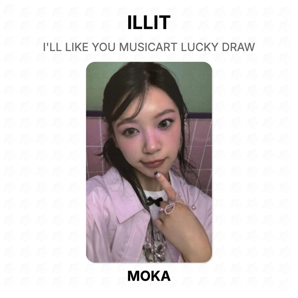 ILLIT I'LL LIKE YOU MUSICART LUCKY DRAW Official Photocard