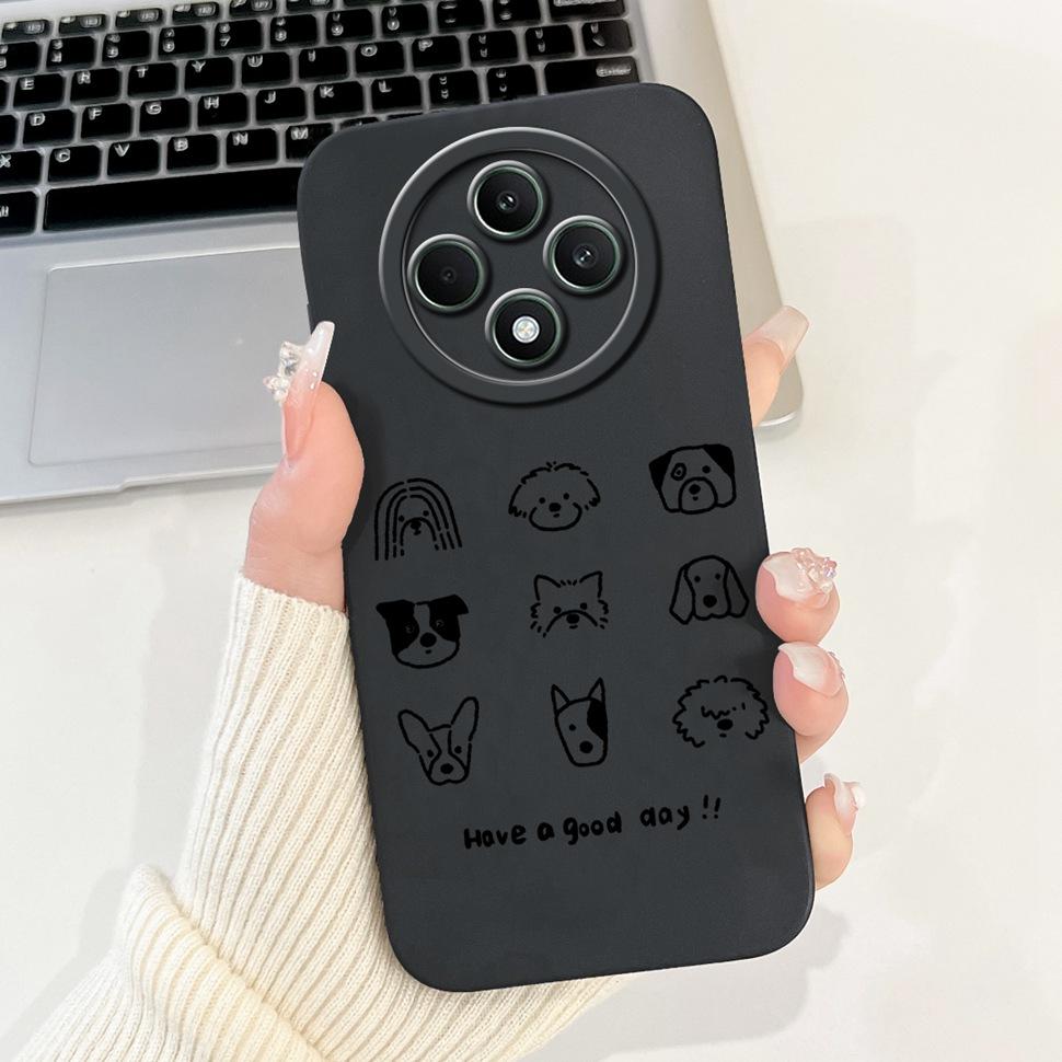 Handyhülle Für OPPO Reno 12 F 5G Hülle Silikon Weiche Abdeckung Floral Bemalt Für OPPO Reno 12 13 F 12F 13F Reno12F Reno13F Hüllen
