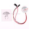 {QTG333} 1 Pc 2Pin Partition Touch Sensor Switch Dimmer Hand Sweep Controller Through Panel, Wood, Stone, Glass 3.7V-24V
