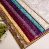 High Quality 3D Embossed Velvet Upholstery Fabric Solid Color for DIY Sewing Sofa Cover Throw Pillow Home Decoration Accessories