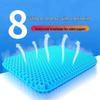 Summer Cool Honeycomb Silicone Seat Cushion for Car and Office