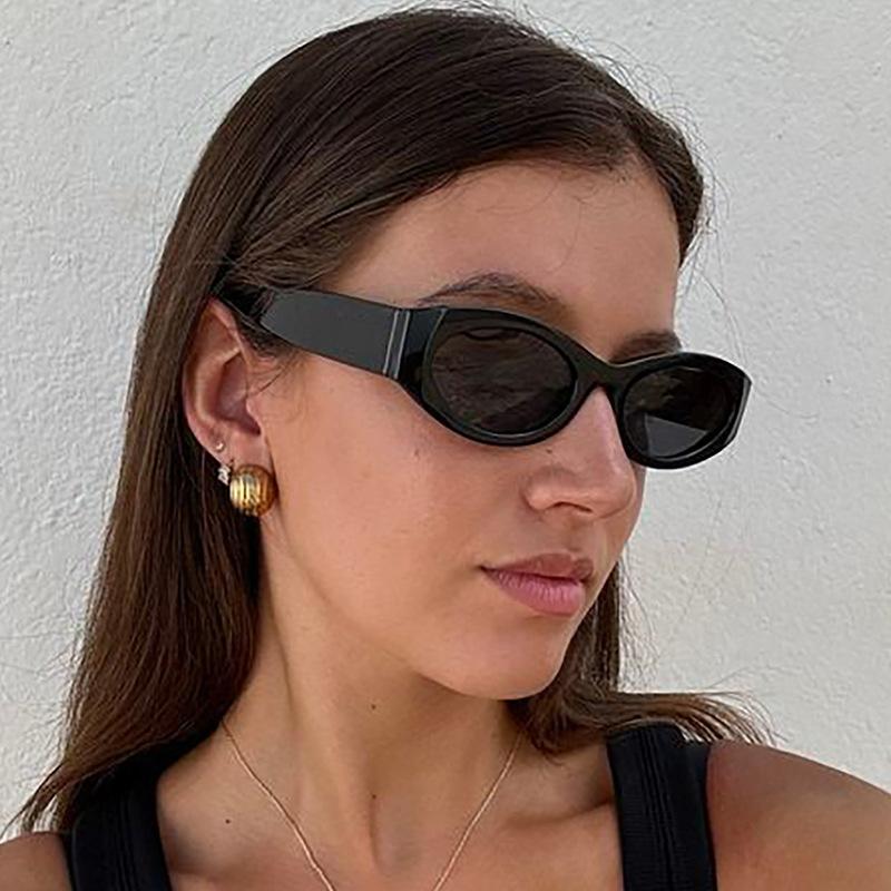Europäisch-amerikanischer Stil Sonnenbrillen für Damen Ovale Form UV-Schutz Sonnenbrille Herren Wandern Angeln Herren Sonnenbrillen