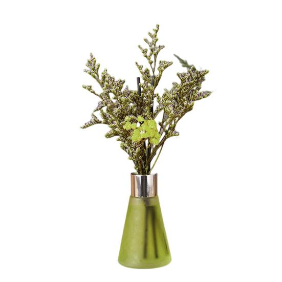 50ML Aroma Ornament Frosted Bottle Plant Rattan Sweet Fragrance Good Smell Natural Extracts Rose Jasmine Aroma Air Freshener Toilet Supply