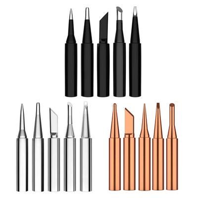 5Pc I+B+K+2.4D+3C Soldering Iron Pure Copper 900M Soldering Iron Head Set Inside