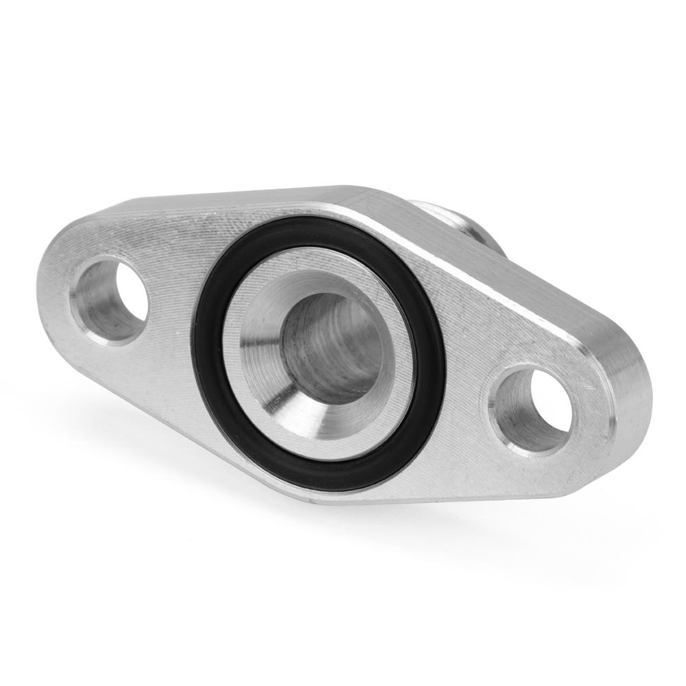 Universal Turbo Oil Return 8AN Drain Flange 38mm For KKK K03 Garrett GT15 GT17 IHI RHF4 TD04  YC101625