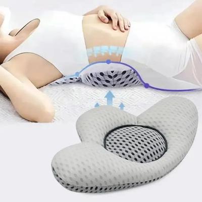 Lumbar Pillow Quick Rebound Improve Spinal Posture Sleeping Extended Buckwheat Hull Lumbar Functional Pillow Bedroom