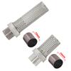 Universal 51mm 60mm Motorcycle Exhaust Escape Modified Muffler Removable Catalyst Silencer DB Killer Noise Reduction Purify