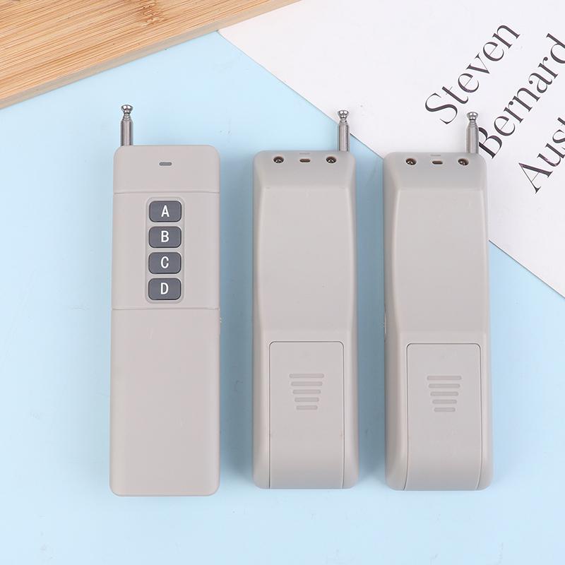 433Mhz 3000 Meters Long Distance Receiver Transmitter High Power 1/2/4 Ch Rf Remote Control 1527 Learning Code Remote Control