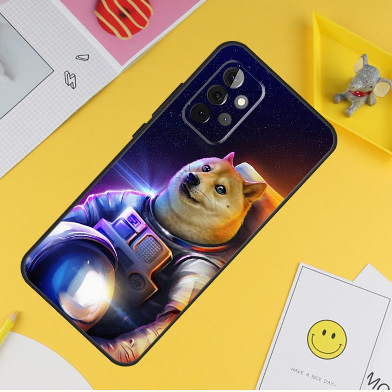 Doge Case For Samsung Galaxy A15 A17 A54 A34 A14 A13 A23 A33 A53 A52 A32 A12 A56 A36 A16 A35 A55