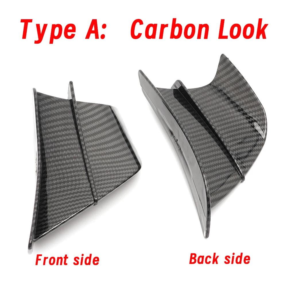 For Suzuki GS500 GS500E GS500F Samurai Gn125 Sv1000 Sv650 Sv650s SV650 Motorcycle Aerodynamic winglets Dynamic Wing universal