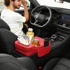 Car Armrest Storage Box Long-Lasting Organization With Elastic Strap Car Center Console Storage Box For Family Adults Men Women
