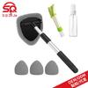 Telescopic Car Windshield Defogger & Glass Cleaning Set with Ultra-fine Fiber Cloth & Scraper