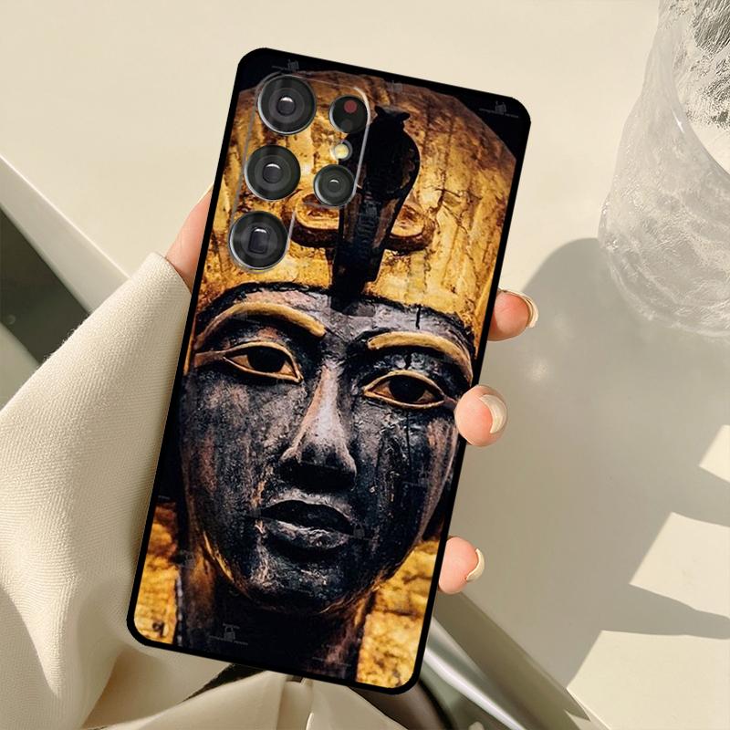 Tutankhamun Case For Samsung Galaxy S25 S24 S23 S22 S21 S20 Ultra S9 S10 Plus S21 FE S24 FE Back Cover