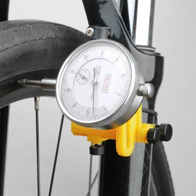 Zentrierständer für Fahrradräder mit Messuhr, Gabelrahmenhalterung, MTB, Rennrad, Mountainbike, Felgeneinstellwerkzeug, Fahrradreparaturzubehör