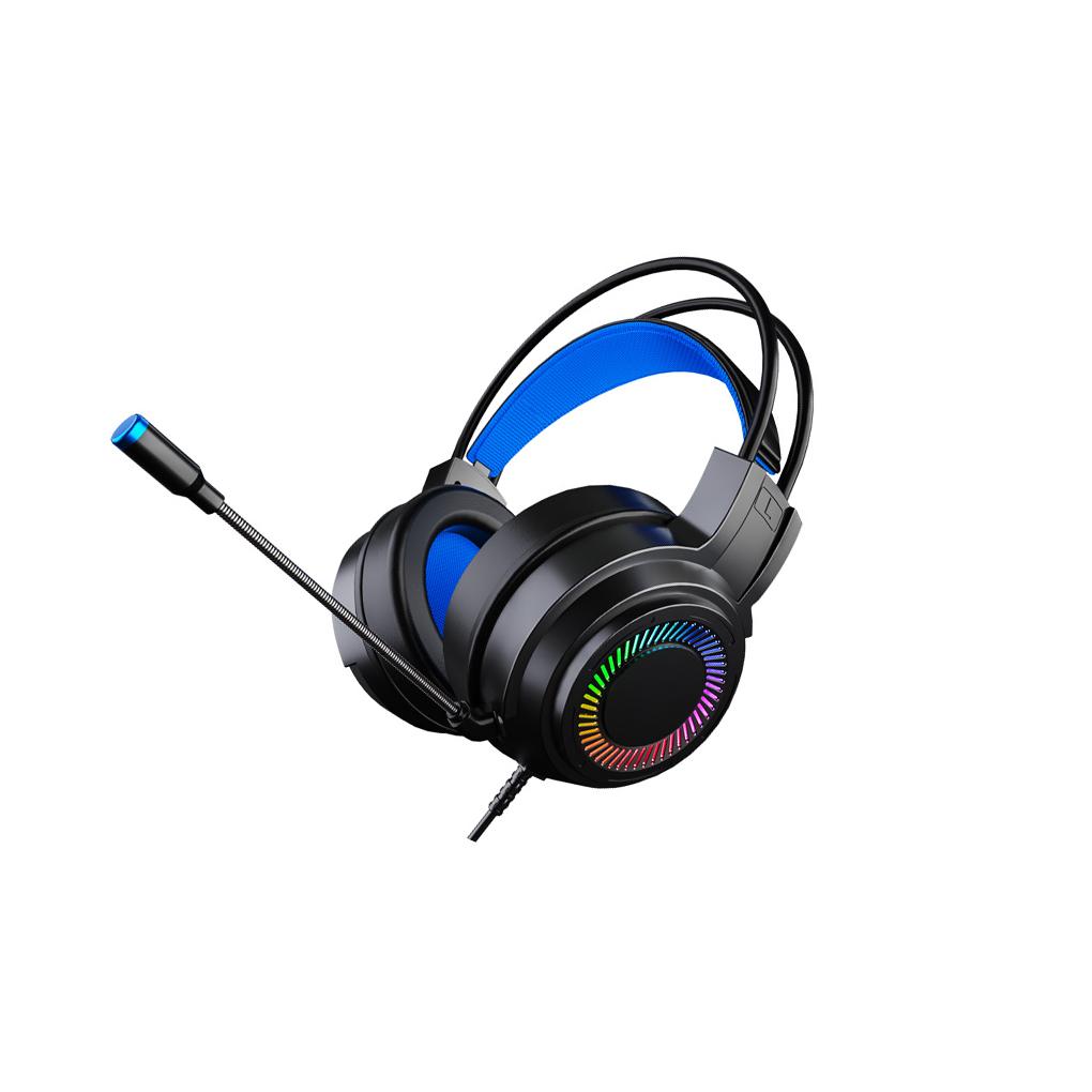 

Gaming Headset 3.5mm Wired Subwoofer Computer Headphone Mobile Phone Stereo Gamer Professional PC LED Light Headphones