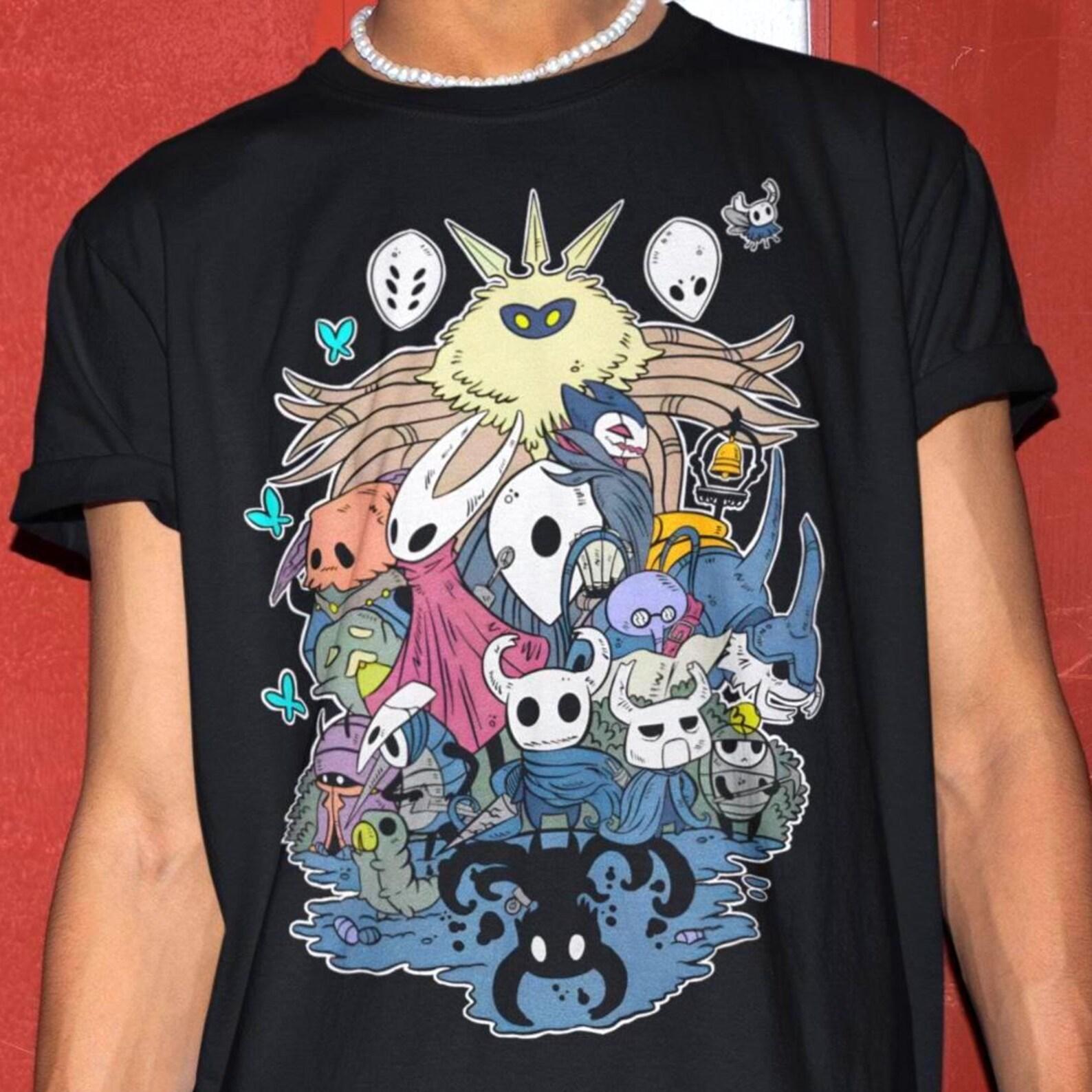 Hollow Knight Silksong Shirt - Video Game Tshirt,Gaming Tee,Gamer Streetwear Apparel S