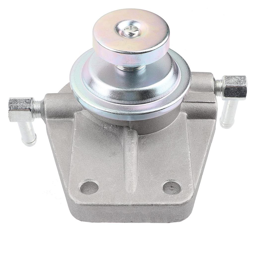 Diesel Fuel Filter Primer Pump, KIMISS 16401‑VC10D Aluminum Alloy Fuel Filter Base Diesel Fuel