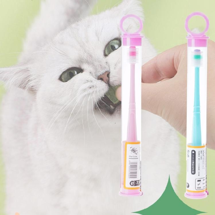 Pet Teeth Cleaning Kits Dogs Toothbrush Cats Dental Care Cleaning Tool Dog Supply