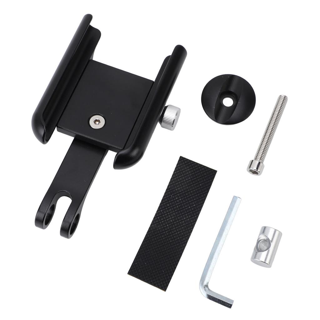 Bike Phone Headset Mount Shockproof 270 Degree Adjustable Rotatable Aluminum Alloy Bike Phone