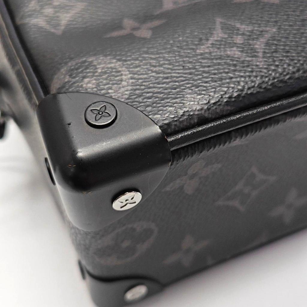 [Tweedehands] Louis Vuitton Mini Soft Trunk 'Zwart Monogram Eclipse Canvas' - Uitstekend #NSWQHO