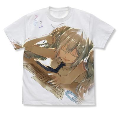 Cospa Hatsune Miku Hatsune Miku Tam Grafik Hanakazu BEYAZ L beden Tişört Versiyonu