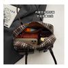 IELGY Commuter Large-Capacity Woolen Bag Autumn Winter All-Match One-Shoulder Underarm Portable