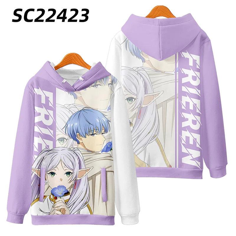 

Аниме Sousou No Frieren 3D Принт Худи Женский Модный Спортивный Костюм Повседневный Худи Толстовка Одежда Beyond Journey Спортивный Костюм 5XL