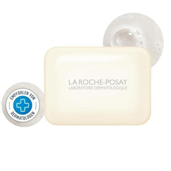 La Roche-Posay Lipikar Shower Gel Cleansing Bar Solid Body Soap Sensitive Skin Gentle Plant-Based Dry