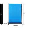 Dual-Sided Tool Pegboard Display & Storage Rack