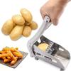 1pcs Manual Potato Cutter Food Grade Stainless Steel Potato Chips Maker Meat Chopper With Replacement Blades Kitchen Gadgets