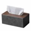 Einfache Leder-Taschentuchboxen Minimalistischer Moderner Papierorganisator Multifunktionaler Nordischer Luxus-Serviettenhalter Kommerzielle Hotels
