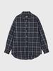 Jabhwalum Oversized Fold Shirt, (Check)