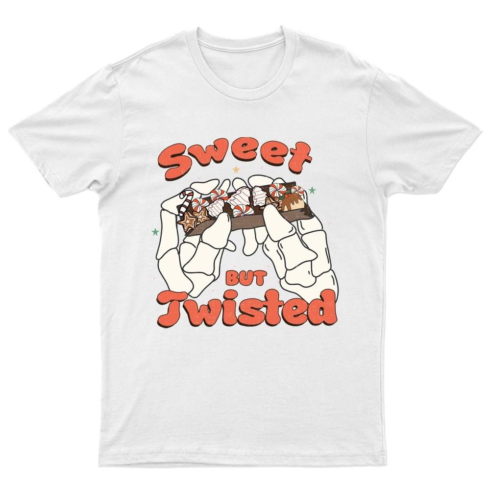 Sweet But Twisted Desserts TShirt Unisex Gift Retro Funny Womens Vintage Mens Unisex T-Shirt L