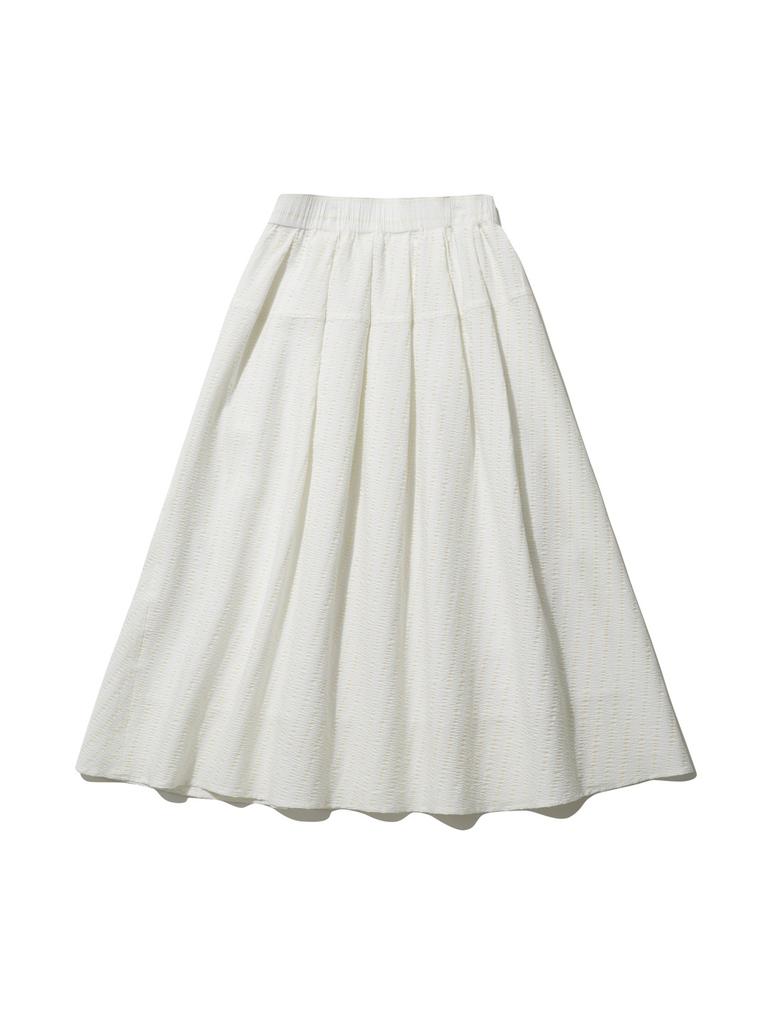 OLZEN Women'S Striped Skirt_Zlg2Rs2301Sye