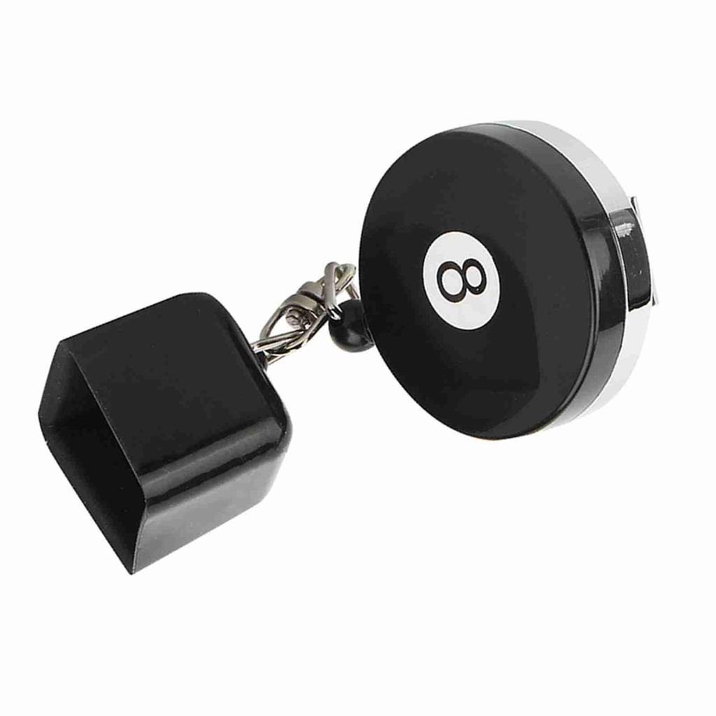 Retractable Billiard Pool Cue Chalk Holder Protective Cover Accessory Portable