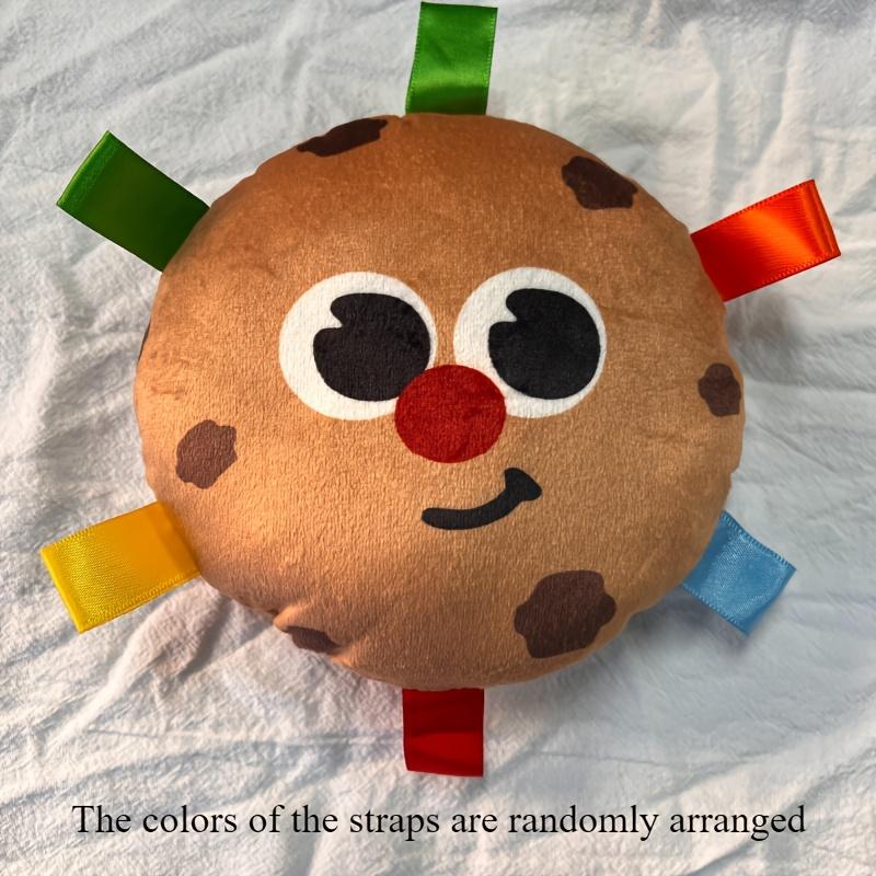 1pc Plush Squeaky Pet Toy Interactive Dog Chew Toy Pet Plush Frisbee Durable Squeak Toy for Puppies and Dogs Pet Products
