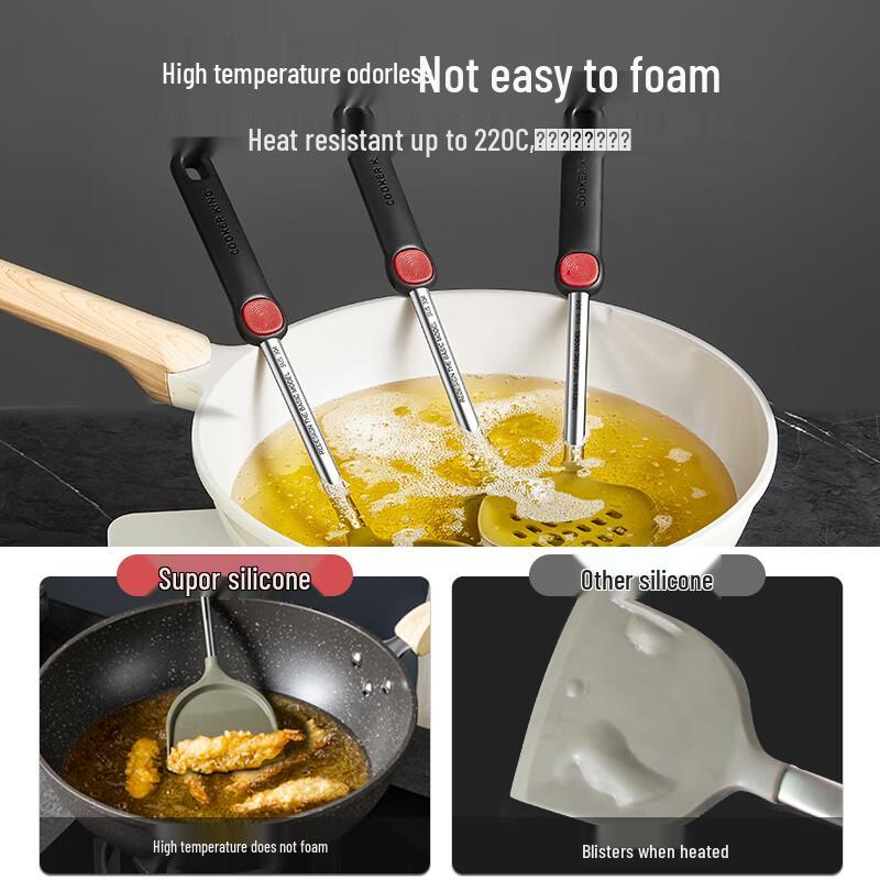 Chui Da Huang Heat-Resistant Silicone Cooking Spatula