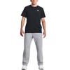 Under Armour Solid Color Lace-Up Straight Leg Casual Pants Men Bottoms Gray 1384034-011