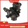 11537598865 BBmart Cars Accessories Engine Coolant Thermostat for BMW N55 New Cooling Water Regulator Assembly 103 Degrees