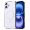For iPhone 16 Plus Magnetic Case Compatible with MagSafe 1.0mm Ultra Thin PC Back Cover