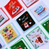 Party Supplies New Year Merry Christmas Postcard With Envelope Mini Greeting Cards Xmas Patterns