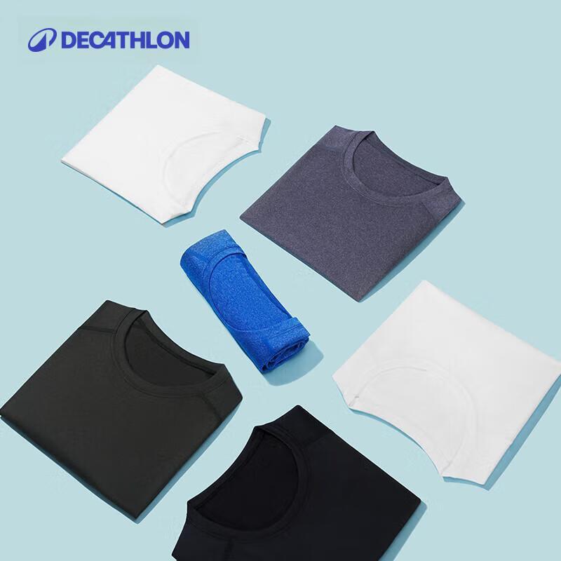 Decathlon Herren Sport-T-Shirt schnelltrocknend atmungsaktiv