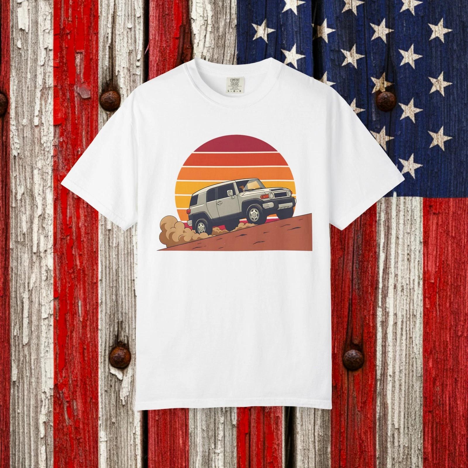 Off-Road FJ Cruiser Vintage Sunset 4x4 3XL