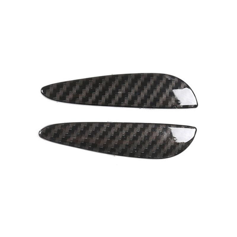 Für Mercedes Benz GLE W167 GLS X167 Auto Mittelkonsole Schalthebel Panel Abdeckung Rahmen Zierleiste ABS Chrom / Kohlefaser-Textur