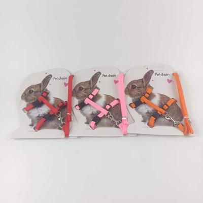 Pet Products Dog Leash Cat I-shaped Chest and Back Multi-color Optional Anti-break-free Adjustable Cat Rope