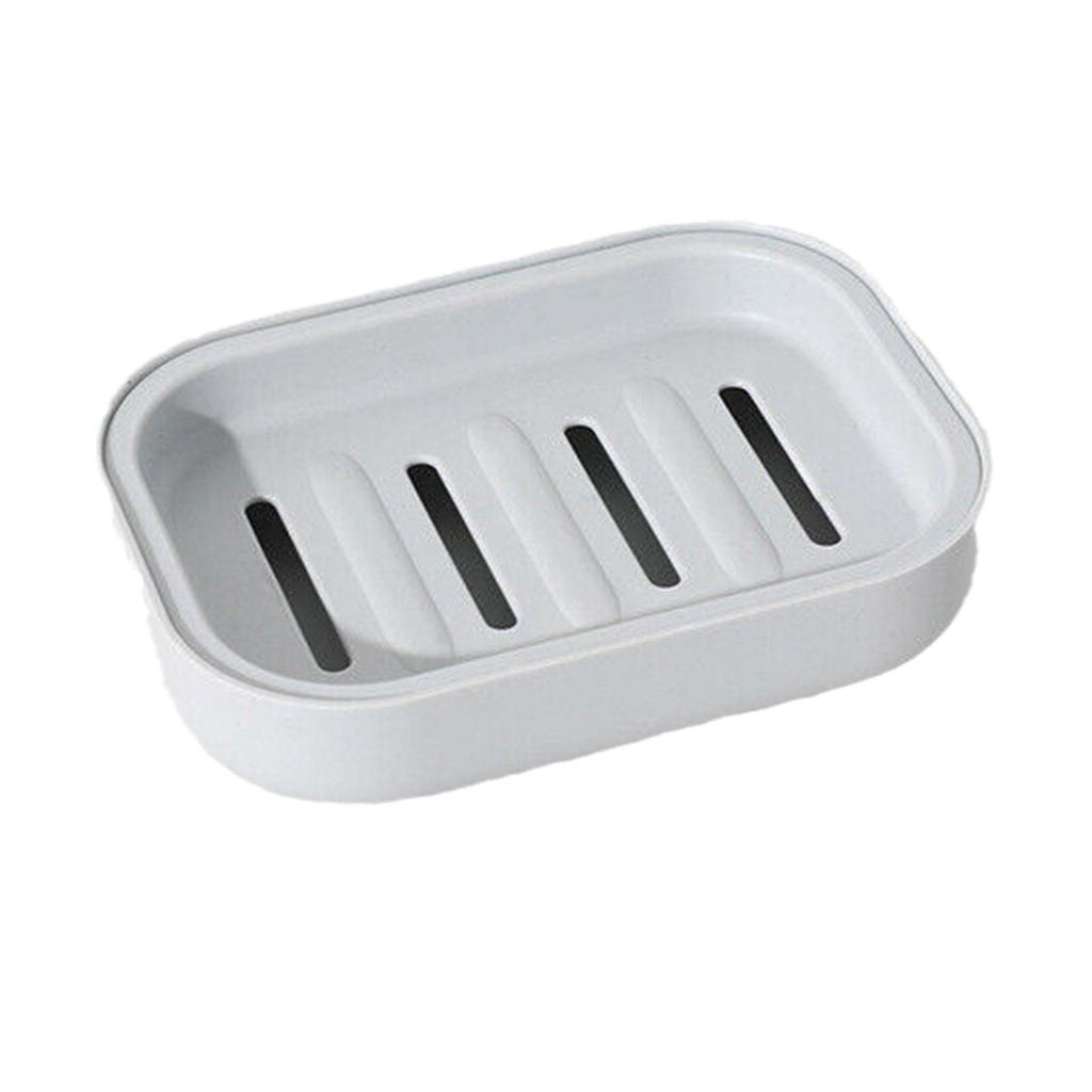 Japanese Soap Dish Bathroom Soap Storage Box Kitchen Dispenser Travel Holder Drain Easy Clean Sponge Waterproof Rack Soap S C0P1